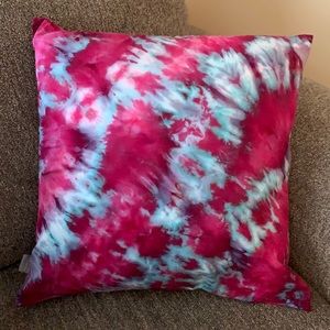 Handmade tie dye pillowcase